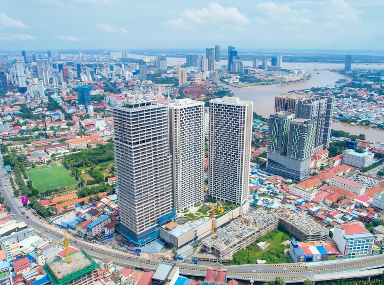 Estudio 32 m² Khan Daun Penh, Camboya