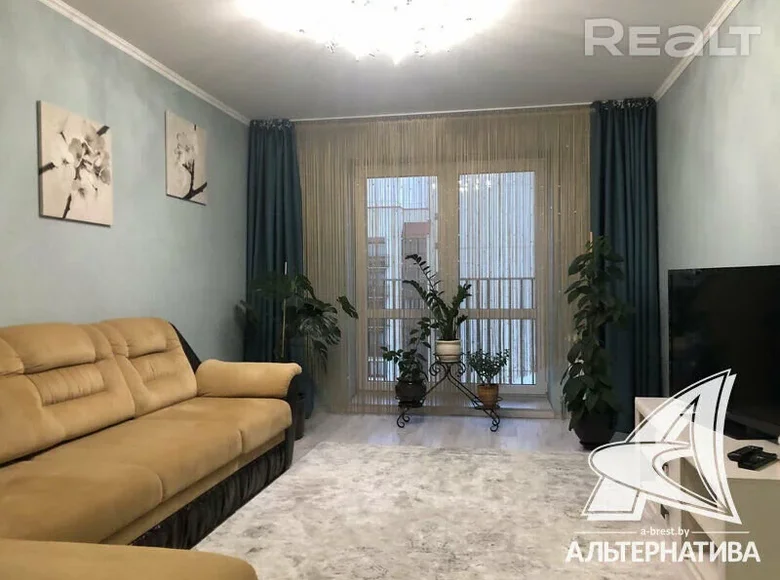 Apartamento 1 habitación 42 m² Brest, Bielorrusia