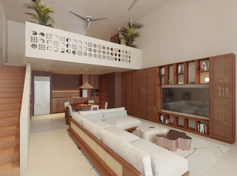 Apartamenty wielopoziomowe 2 pokoi 74 m² Denpasar, Indonezja