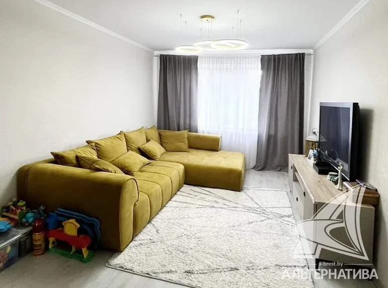 Appartement 3 chambres 67 m² Muchaviecki sielski Saviet, Bélarus
