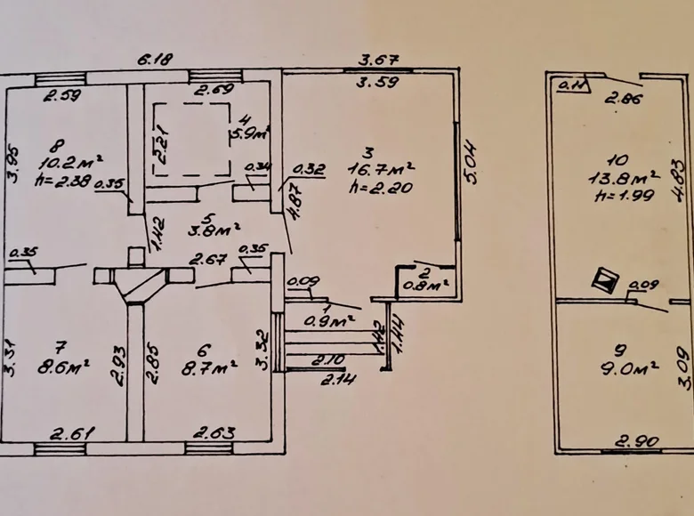 Haus 78 m² Ulukauski sielski Saviet, Belarus