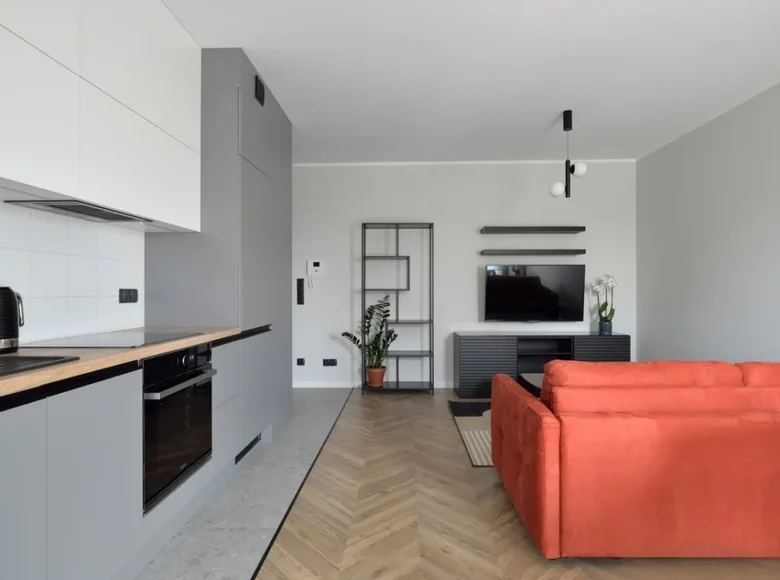 2 room apartment 46 m² Warsaw, Poland