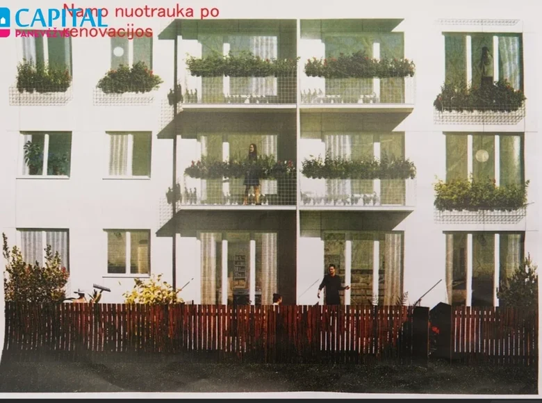 Apartamento 2 habitaciones 49 m² Anyksciai, Lituania