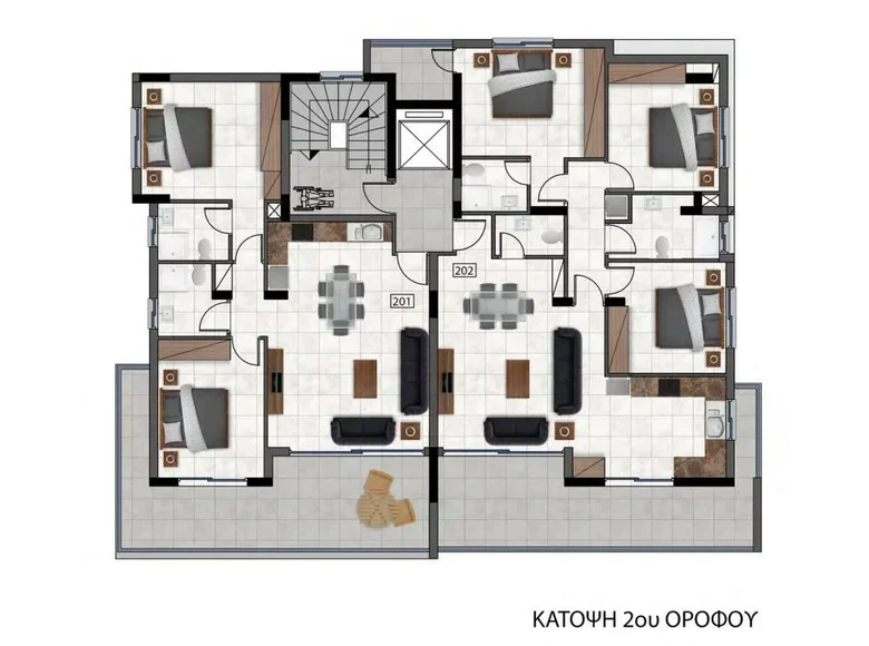 Appartement 3 chambres 133 m² Ayios Ioannis, Bases souveraines britanniques