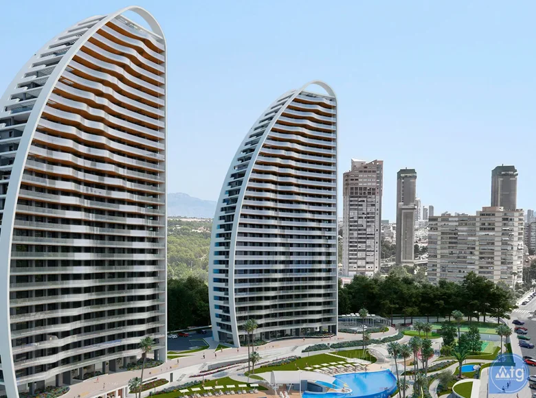 Mieszkanie 2 pokoi 109 m² Benidorm, Hiszpania