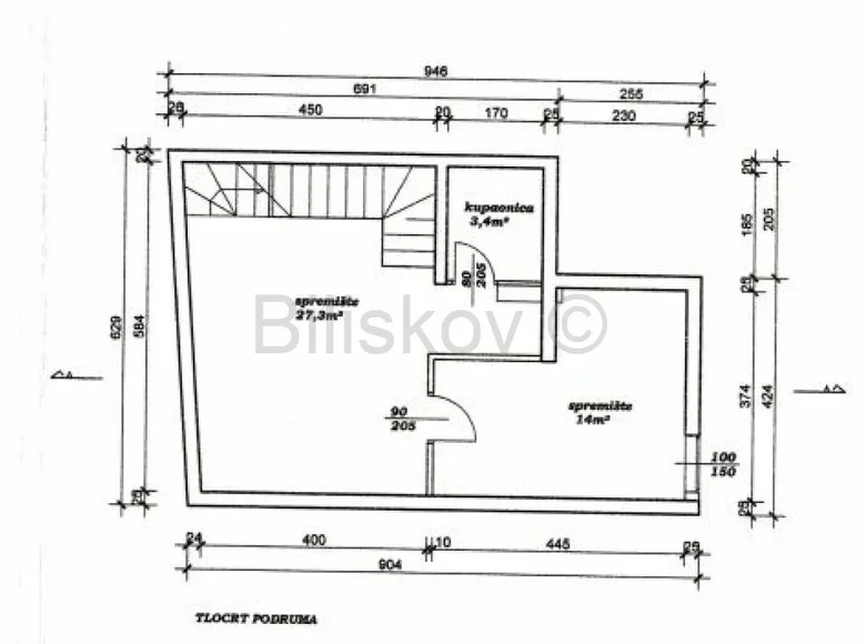 Oficina 83 m² en Zagreb, Croacia