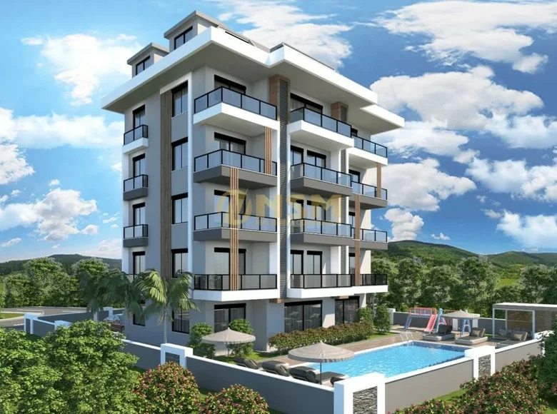 Duplex 1 bedroom 48 m² Yaylali, Turkey