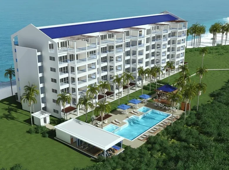 1 room apartment with beach for sale in Puerto Plata, Dominican