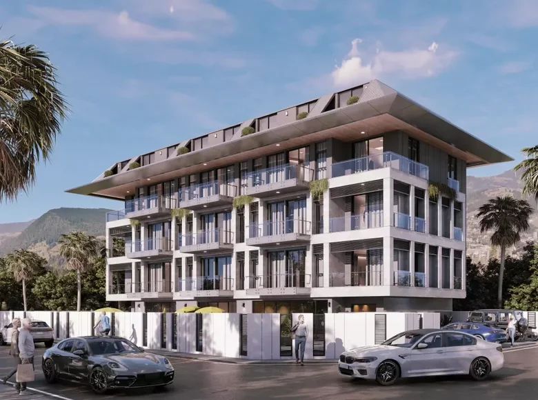 Mieszkanie 1 pokój 57 m² Alanya, Turcja