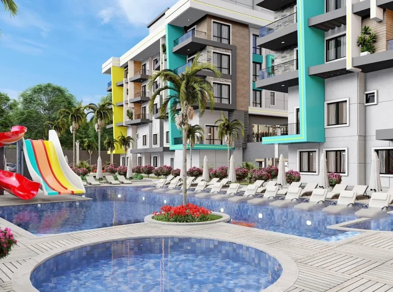 Apartamento 5 habitaciones 48 m² Alanya, Turquía