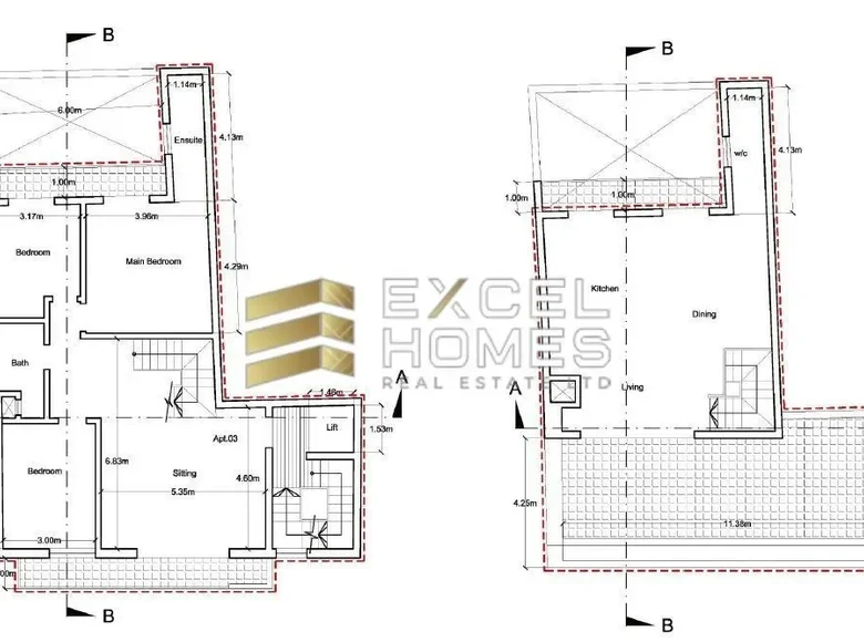 Ático 3 habitaciones  Swieqi, Malta