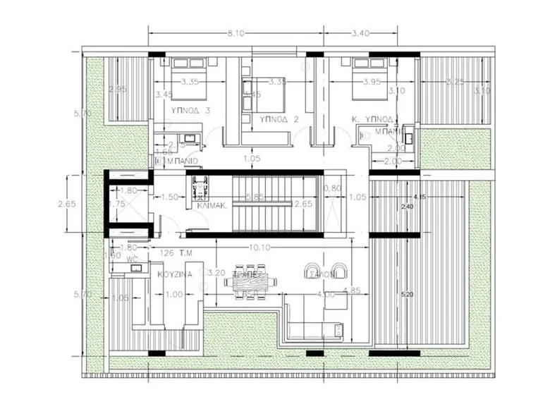 Квартира 3 спальни 172 м² Лимасол, Кипр