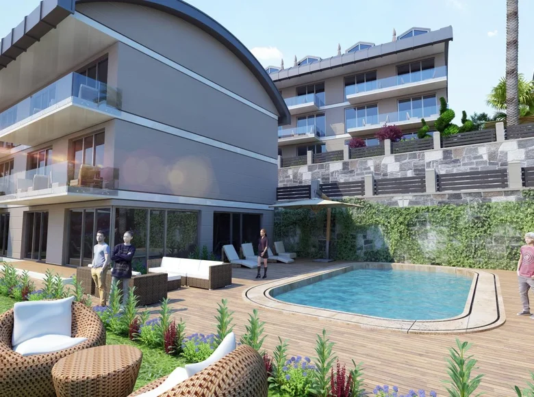 1 bedroom apartment 70 m² Alanya, Turkey