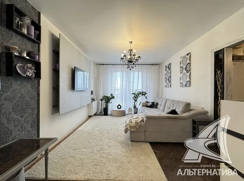 Квартира 2 комнаты 55 м² Брест, Беларусь