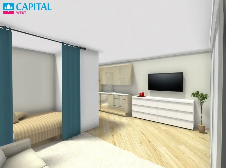 1 room apartment 26 m² Klaipėda, Lithuania