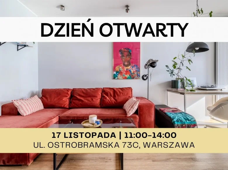 2 room apartment 39 m² Warsaw, Poland