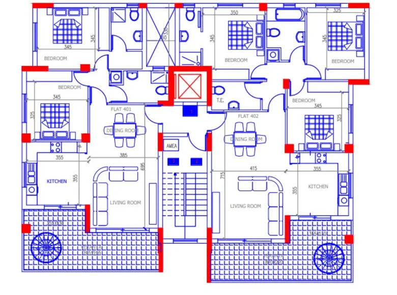 Квартира 3 спальни 142 м² Лимасол, Кипр