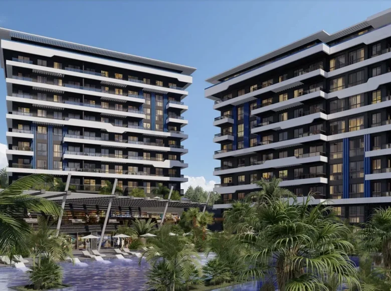 Apartamento 2 habitaciones 56 m² Alanya, Turquía