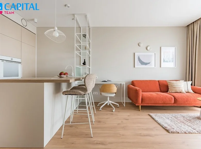 Квартира 2 комнаты 35 м² Вильнюс, Литва