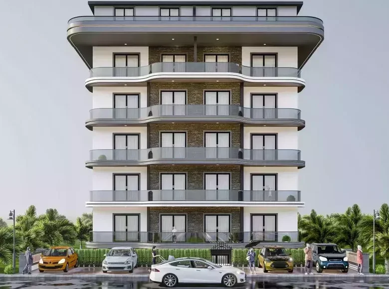 Mieszkanie 2 pokoi 100 m² Kestel, Turcja