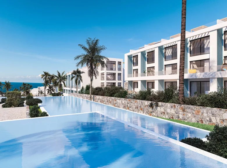 Студия 1 комната 43 м² Girne Belediyesi, Северный Кипр