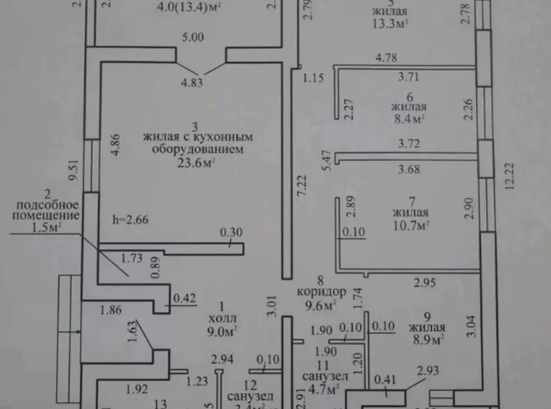 Дом 155 м² Глебковичи, Беларусь