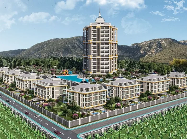 Apartamento 45 m² Mahmutlar, Turquía