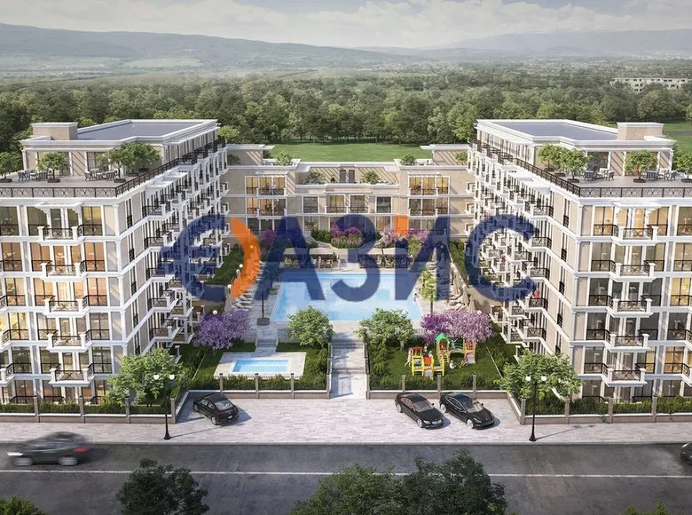 Квартира 2 комнаты 53 м² Святой Влас, Болгария