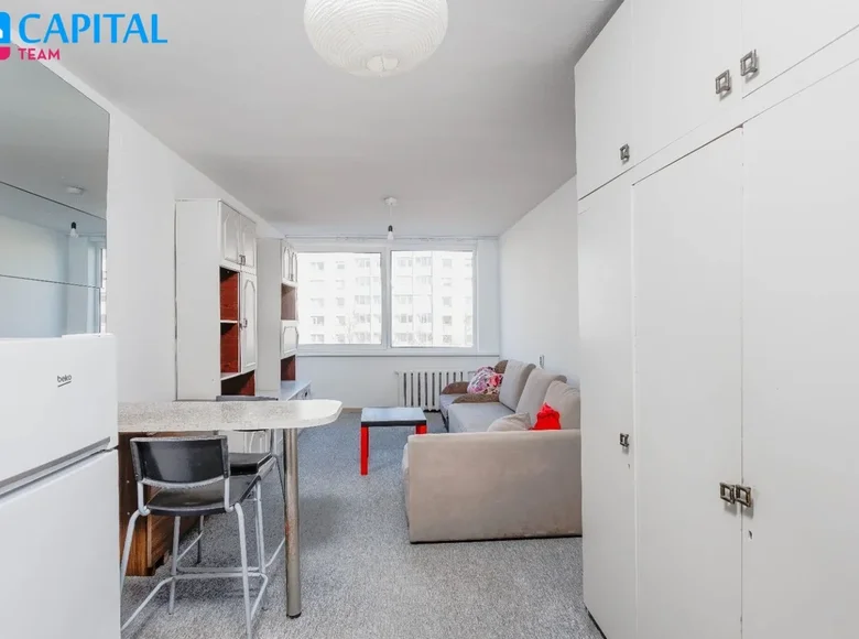 Mieszkanie 1 pokój 27 m² Wilno, Litwa