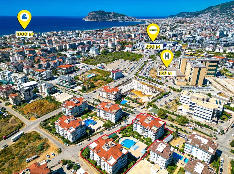 Apartamento 4 habitaciones  Oba, Turquía