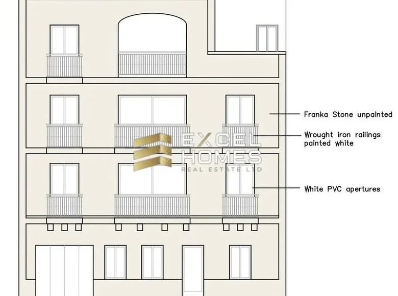 Apartamento 3 habitaciones  Xewkija, Malta