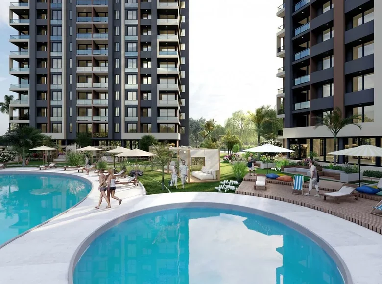 2 bedroom apartment 120 m² Erdemli, Turkey