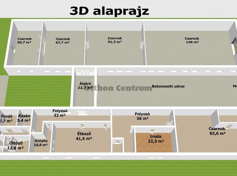 Commercial property 620 m² in Matraderecske, Hungary