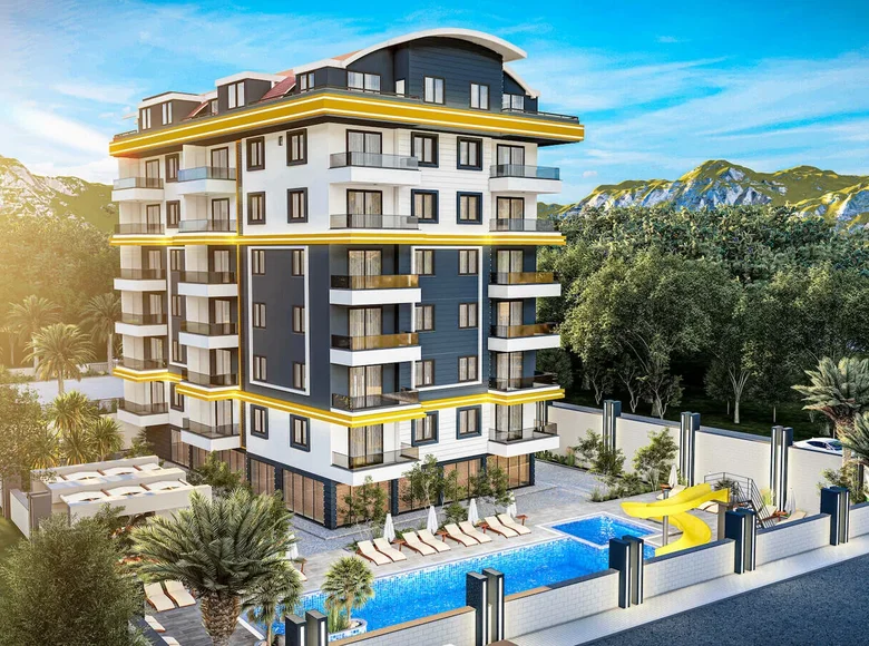 1 bedroom apartment 55 m² Gazipasa, Turkey