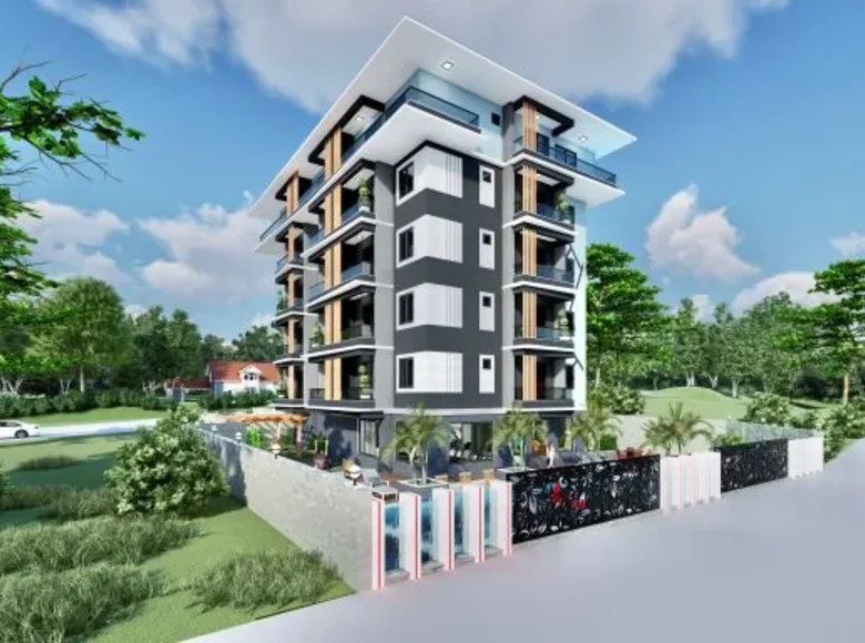 1 bedroom apartment 50 m² Alanya, Turkey