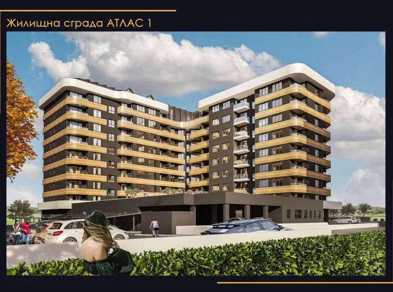 Wohnung 38 m² Burgas, Bulgarien