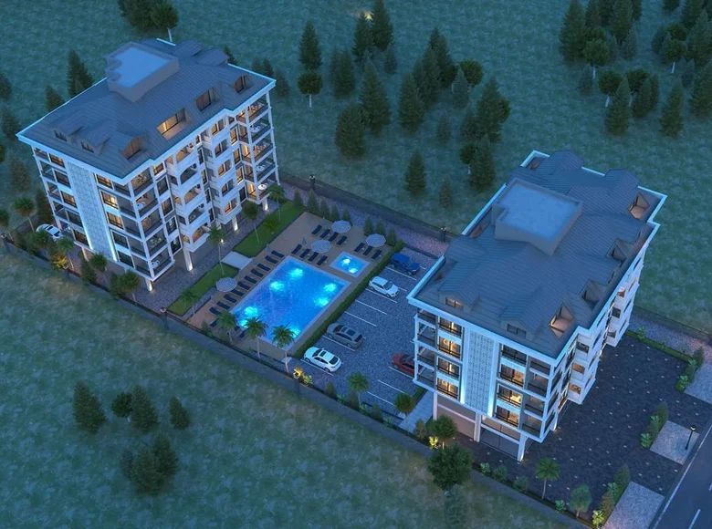 Apartamento 2 habitaciones 65 m² Kargicak, Turquía