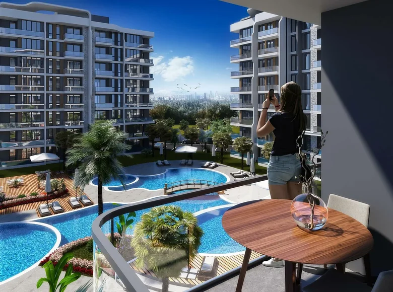 Apartamento 2 habitaciones 75 m² Aksu, Turquía