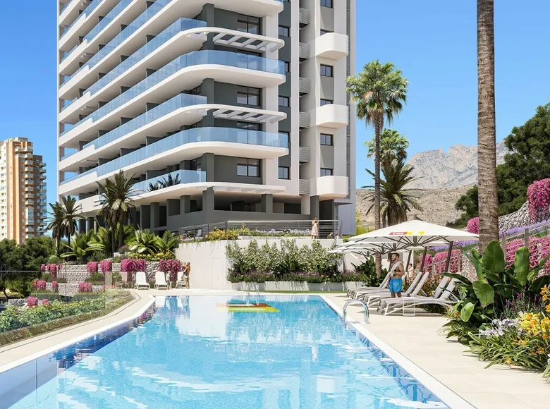 Mieszkanie 2 pokoi 97 m² Benidorm, Hiszpania