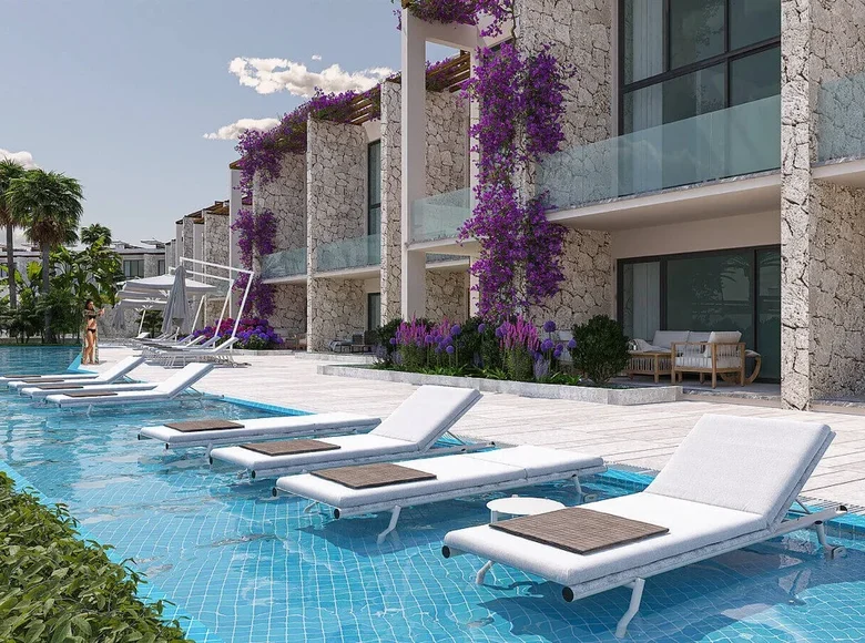 1 bedroom apartment 43 m² Bahceli, Turkey