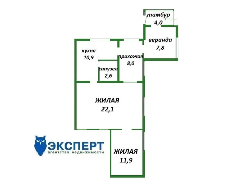 Haus 67 m² Aziarco, Weißrussland