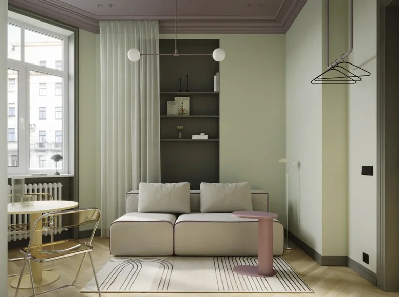 Apartamento 2 habitaciones 52 m² Riga, Letonia