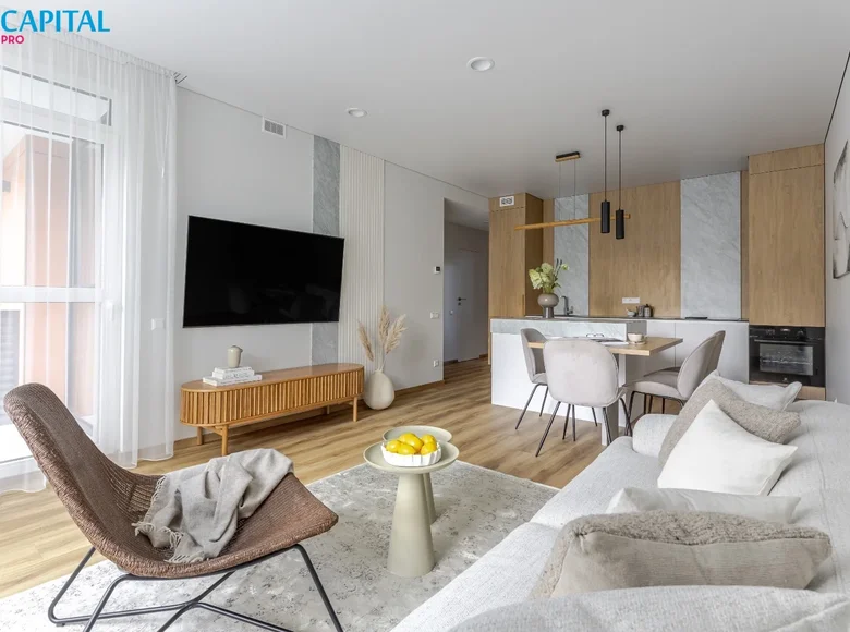 Квартира 3 комнаты 64 м² Вильнюс, Литва