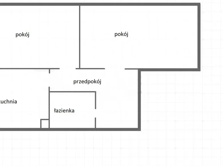 Appartement 2 chambres 45 m² Lodz, Pologne