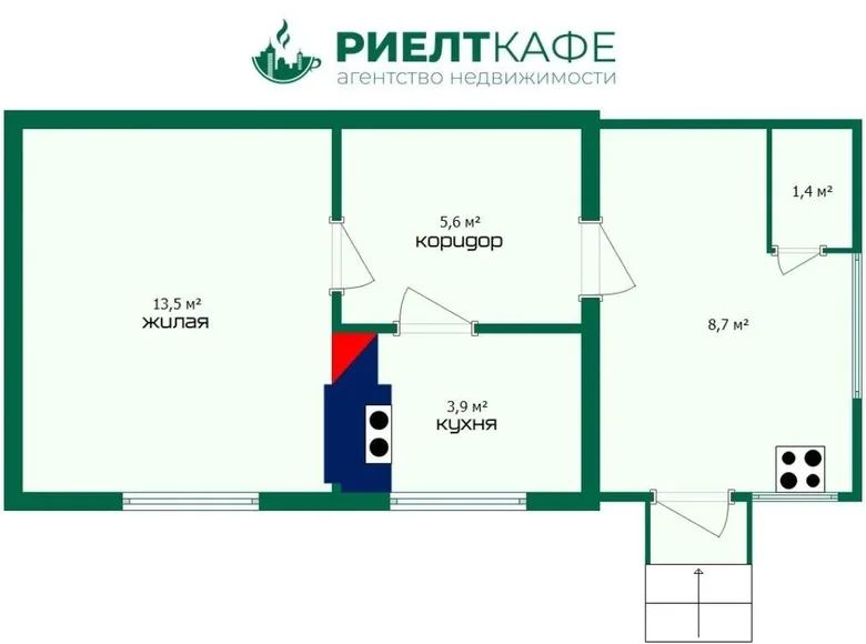 Casa 33 m² Lida, Bielorrusia