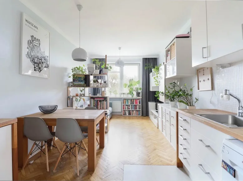 Appartement 3 chambres 49 m² Varsovie, Pologne