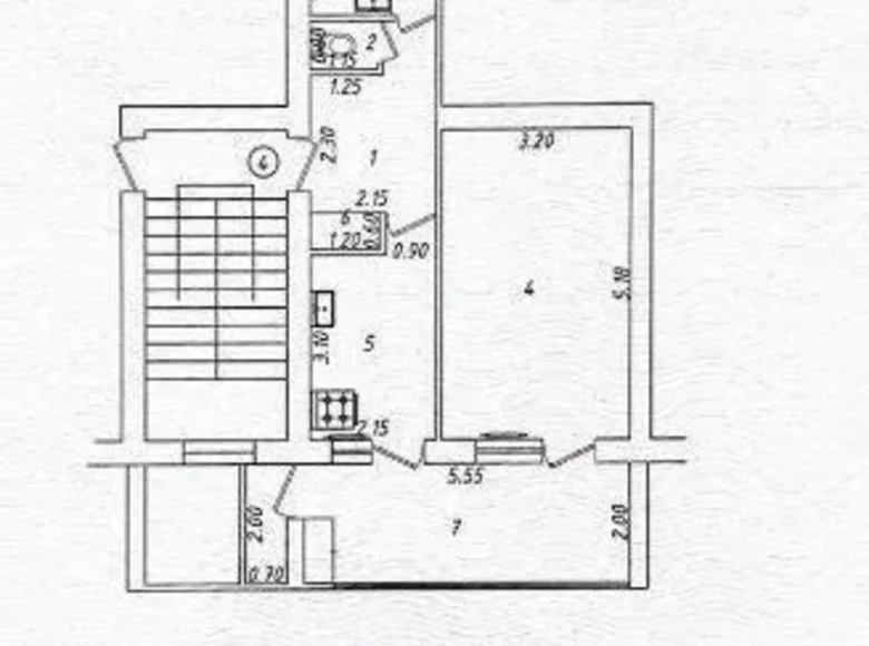 Квартира 1 комната 45 м² Ташкент, Узбекистан