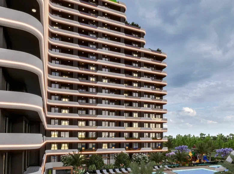 Apartamento 2 habitaciones 78 m² Mezitli, Turquía