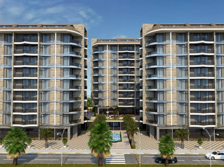 Appartement 1 chambre 54 m² Alanya, Turquie