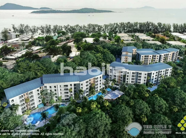 Apartamento 2 habitaciones 41 m² Phuket, Tailandia